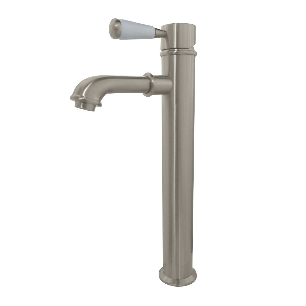 Kingston Brass KS7218DPL Single-Handle Vessel Sink Faucet, Brushed Nickel - BNGBath