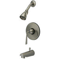 Thumbnail for Kingston Brass KB8698ZL Tub and Shower Faucet, Brushed Nickel - BNGBath