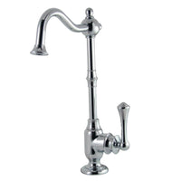 Thumbnail for Kingston Brass KS7391BL Vintage Cold Water Filtration Faucet, Polished Chrome - BNGBath