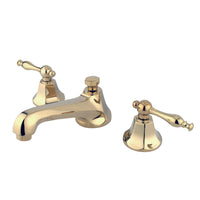 Thumbnail for Kingston Brass KS4462NL 8 in. Widespread Bathroom Faucet, Polished Brass - BNGBath