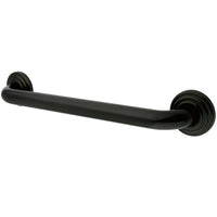 Thumbnail for Kingston Brass DR314125 Restoration 12-Inch Decorative 1-1/4-Inch OD Grab Bar, Oil Rubbed Bronze - BNGBath