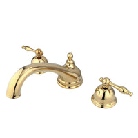 Thumbnail for Kingston Brass KS3352NL Vintage Roman Tub Faucet, Polished Brass - BNGBath