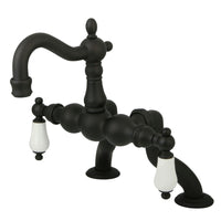 Thumbnail for Kingston Brass CC2005T5 Vintage Clawfoot Tub Faucet, Oil Rubbed Bronze - BNGBath