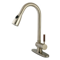 Thumbnail for Gourmetier Wilshire Pull-Down Kitchen Faucets - BNGBath