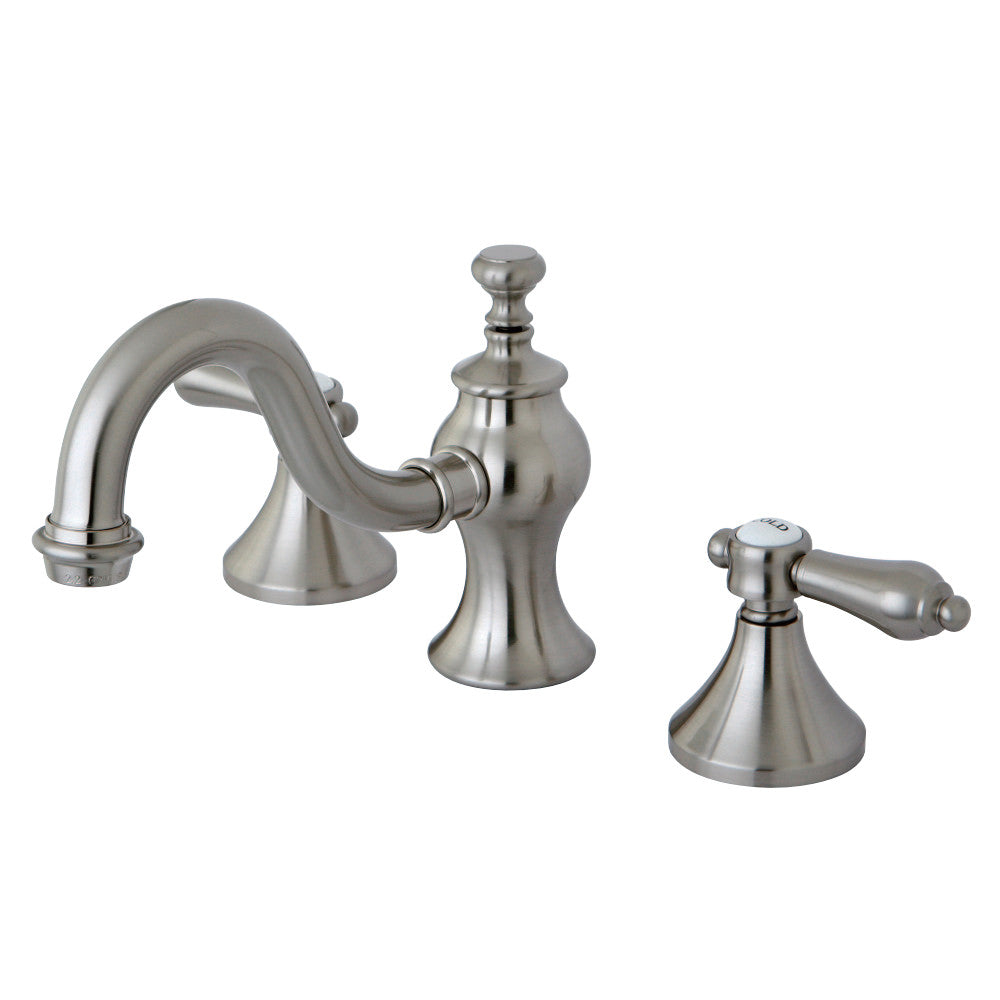 Kingston Brass KC7168BAL 8 in. Widespread Bathroom Faucet, Brushed Nickel - BNGBath