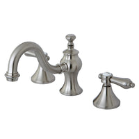 Thumbnail for Kingston Brass KC7168BAL 8 in. Widespread Bathroom Faucet, Brushed Nickel - BNGBath