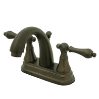 Thumbnail for Kingston Brass KS7615AL 4 in. Centerset Bathroom Faucet, Oil Rubbed Bronze - BNGBath