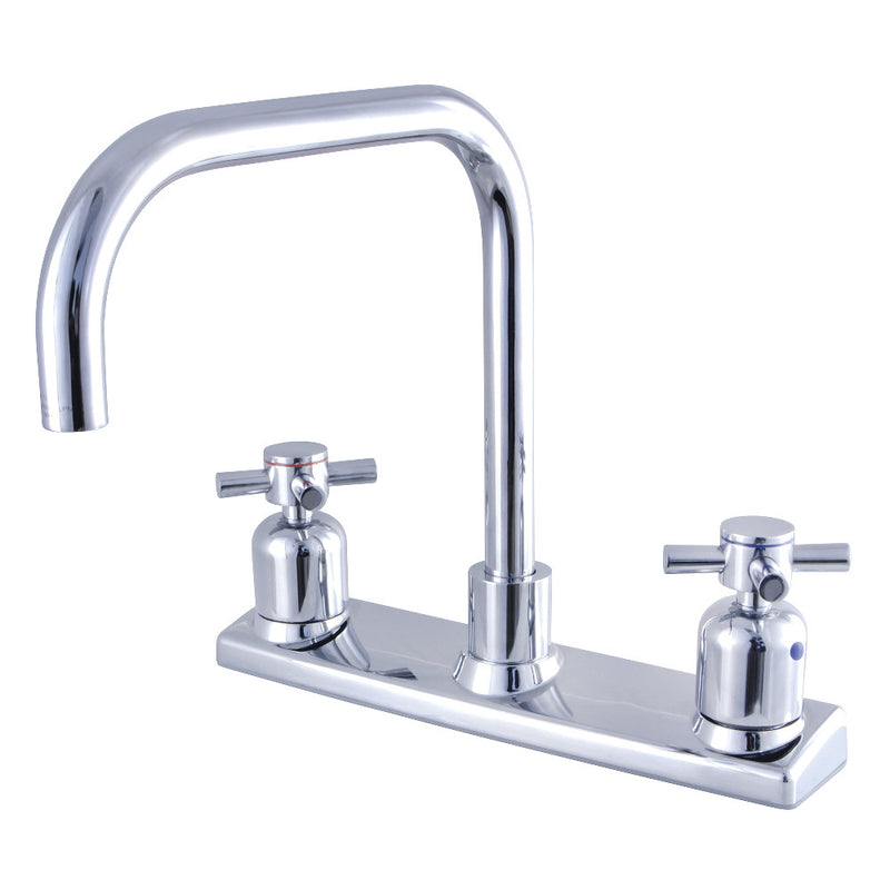Kingston Brass FB2141DX Concord 8-Inch Centerset Kitchen Faucet, Polished Chrome - BNGBath