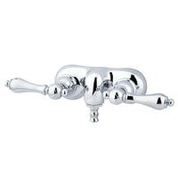 Thumbnail for Kingston Brass CC42T1 Vintage 3-3/8-Inch Wall Mount Tub Faucet, Polished Chrome - BNGBath
