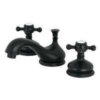 Thumbnail for Kingston Brass KS1160BX 8 in. Widespread Bathroom Faucet, Matte Black - BNGBath