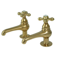 Thumbnail for Kingston Brass KS3202AX Restoration Basin Tap Faucet, Polished Brass - BNGBath
