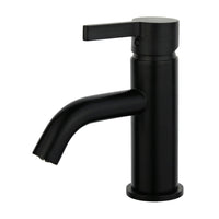 Thumbnail for Fauceture LS8220CTL Continental Single-Handle Bathroom Faucet with Push Pop-Up, Matte Black - BNGBath