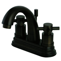 Thumbnail for Kingston Brass KS8615DX 4 in. Centerset Bathroom Faucet, Oil Rubbed Bronze - BNGBath