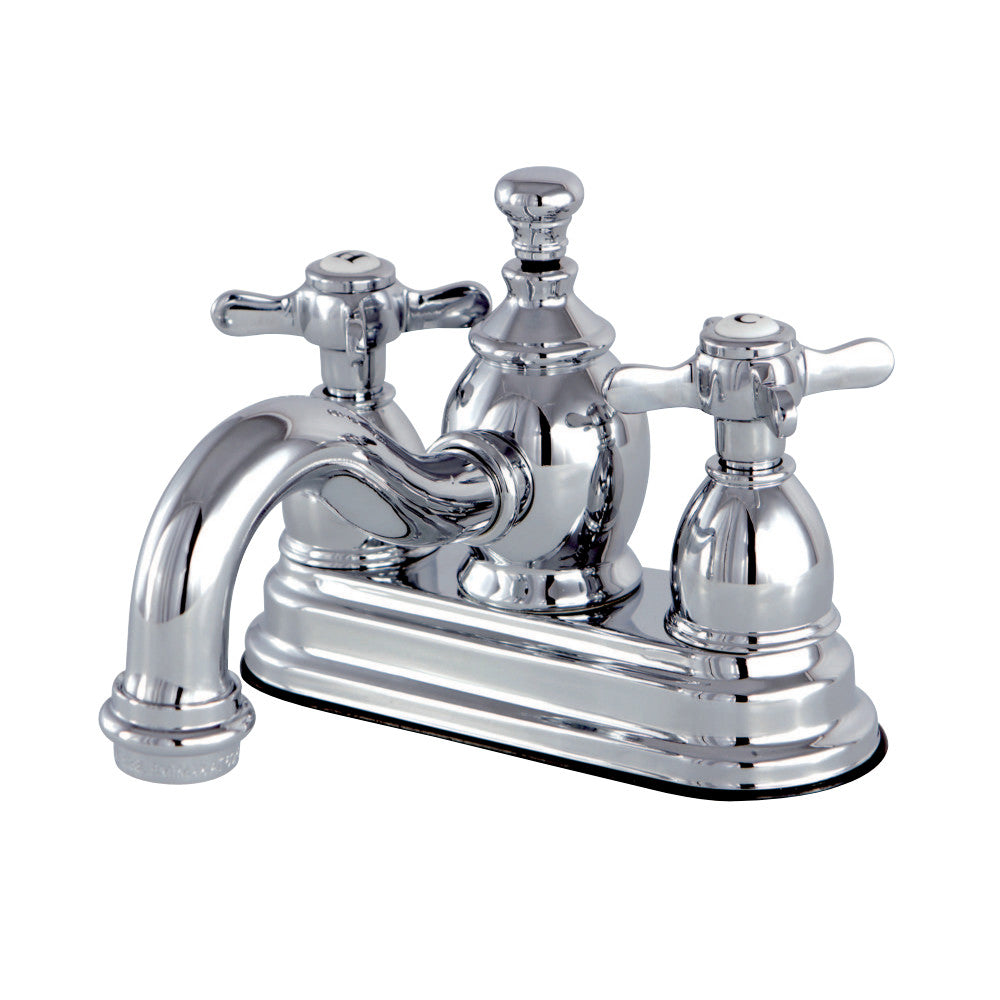 Kingston Brass KS7101BEX 4 in. Centerset Bathroom Faucet, Polished Chrome - BNGBath
