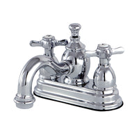 Thumbnail for Kingston Brass KS7101BEX 4 in. Centerset Bathroom Faucet, Polished Chrome - BNGBath