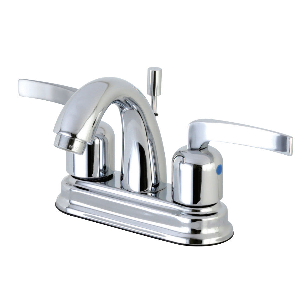 Kingston Brass FB5611EFL 4 in. Centerset Bathroom Faucet, Polished Chrome - BNGBath