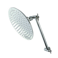 Thumbnail for Kingston Brass K136K1 Victorian Shower Head with Adjustable Shower Arm, Polished Chrome - BNGBath