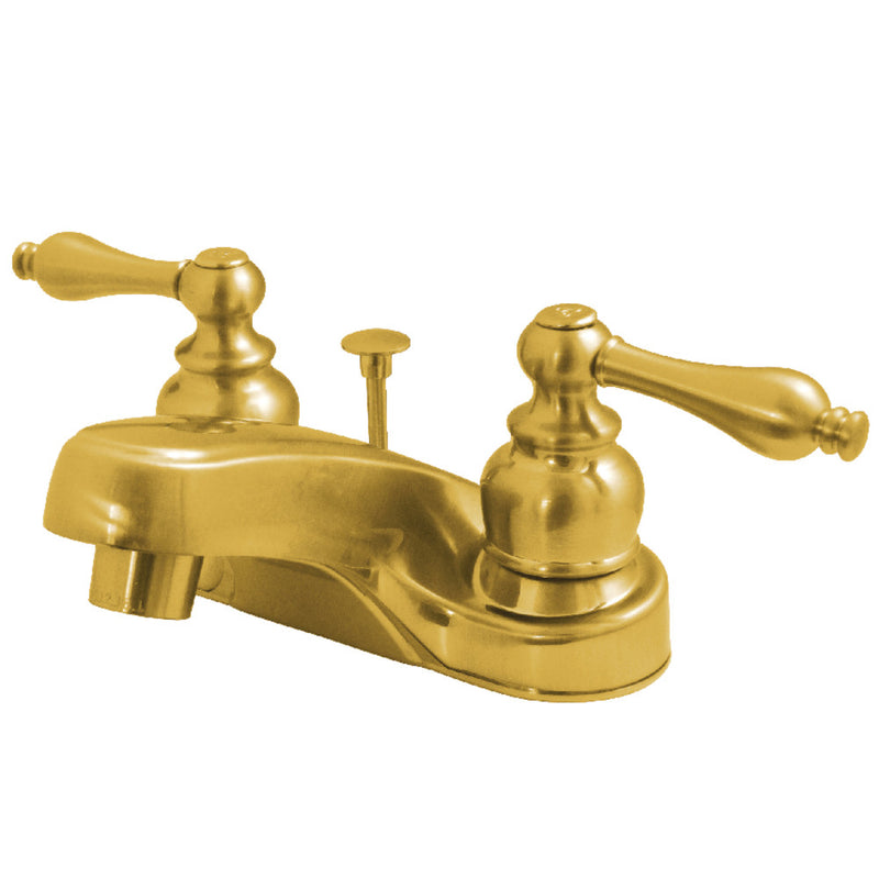 Kingston Brass KB252AL 4 in. Centerset Bathroom Faucet, Polished Brass - BNGBath