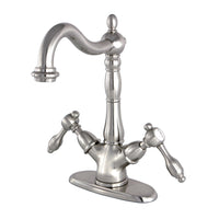 Thumbnail for Kingston Brass KS1498TAL Vessel Sink Faucet, Brushed Nickel - BNGBath
