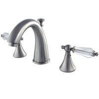Thumbnail for Aqua Eden KS2978WLL 8 in. Widespread Bathroom Faucet, Brushed Nickel - BNGBath