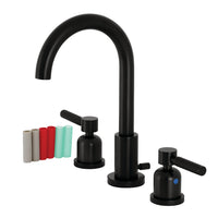 Thumbnail for Fauceture FSC8920DKL Kaiser Widespread Bathroom Faucet, Matte Black - BNGBath