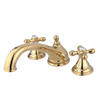 Thumbnail for Kingston Brass KS5532AX Vintage Roman Tub Faucet, Polished Brass - BNGBath