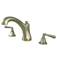 Thumbnail for Kingston Brass KS4328HL Roman Tub Faucet, Brushed Nickel - BNGBath