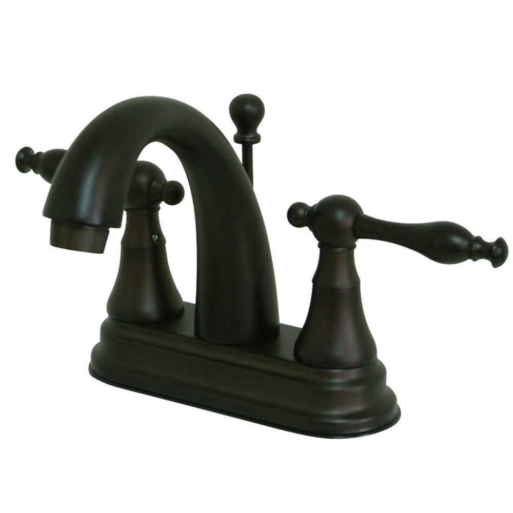 Kingston Brass KS7615NL 4 in. Centerset Bathroom Faucet, Oil Rubbed Bronze - BNGBath