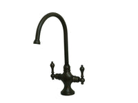 Thumbnail for Kingston Brass KS1765ALLS Vintage Classic Kitchen Faucet Without Sprayer, Oil Rubbed Bronze - BNGBath