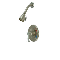 Thumbnail for Kingston Brass KB8637FLSO Royale Shower Only, Brushed Nickel/Polished Chrome - BNGBath