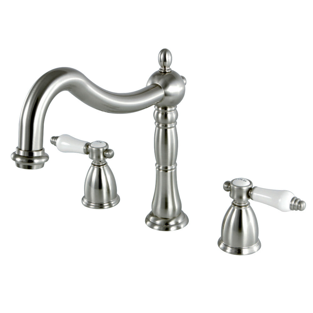 Kingston Brass KS1348BPL Bel-Air Roman Tub Faucet, Brushed Nickel - BNGBath