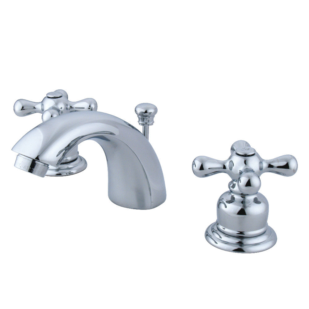 Kingston Brass GKB941AX Mini-Widespread Bathroom Faucet, Polished Chrome - BNGBath