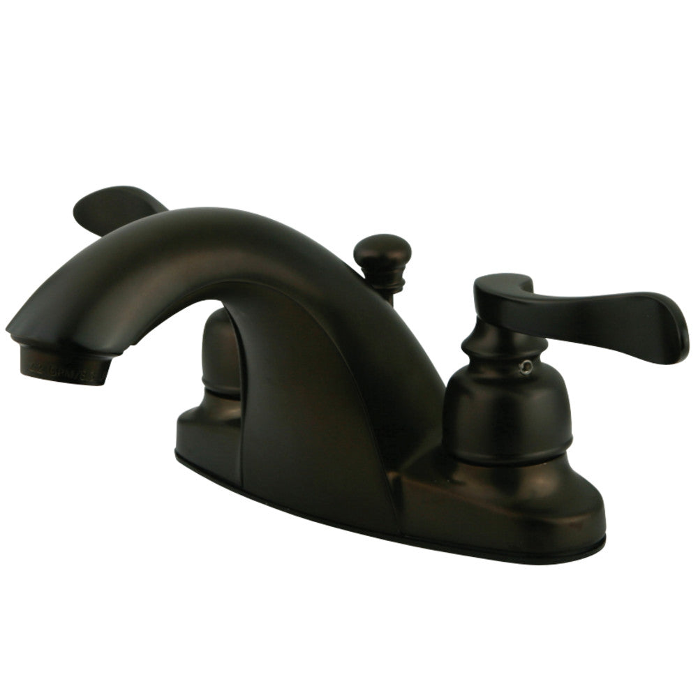 Kingston Brass KB8645NFL 4 in. Centerset Bathroom Faucet, Oil Rubbed Bronze - BNGBath