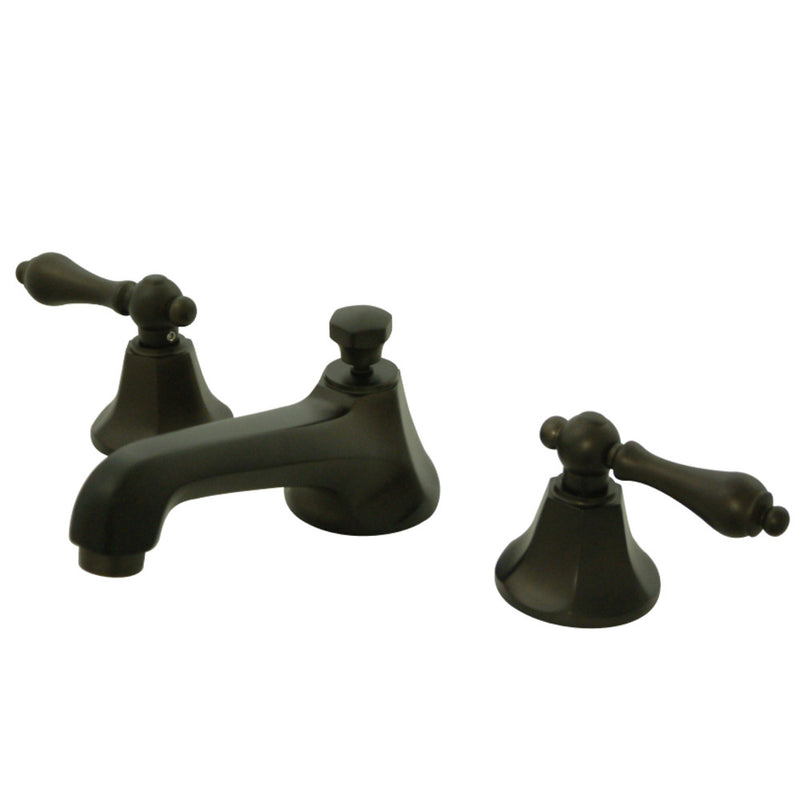 Kingston Brass KS4465AL 8 in. Widespread Bathroom Faucet, Oil Rubbed Bronze - BNGBath