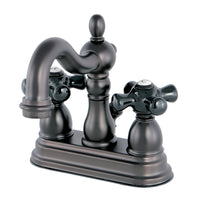Thumbnail for Kingston Brass KS1605PKX 4 in. Centerset Bathroom Faucet, Oil Rubbed Bronze - BNGBath