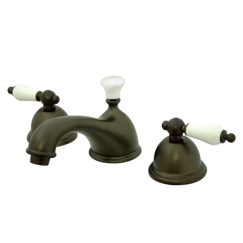 Kingston Brass KS3965PL 8 in. Widespread Bathroom Faucet, Oil Rubbed Bronze - BNGBath