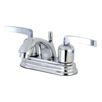 Thumbnail for Kingston Brass FB2601EFL 4 in. Centerset Bathroom Faucet, Polished Chrome - BNGBath