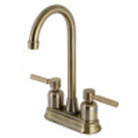 Thumbnail for Kingston Brass KB8493DL Concord Bar Faucet, Antique Brass - BNGBath