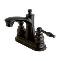 Thumbnail for Kingston Brass FB7625KL 4 in. Centerset Bathroom Faucet, Oil Rubbed Bronze - BNGBath