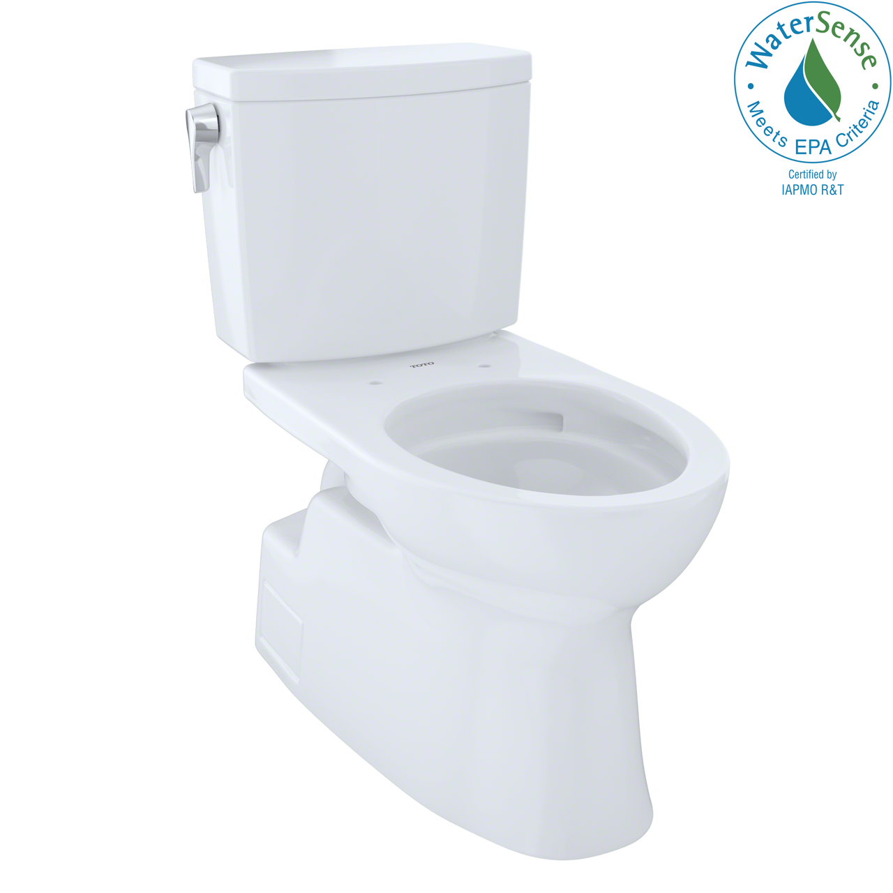 TOTO Vespin II 1G Two-Piece Elongated 1.0 GPF Universal Height Skirted Design Toilet with CeFiONtect,  - CST474CUFG#01 - BNGBath