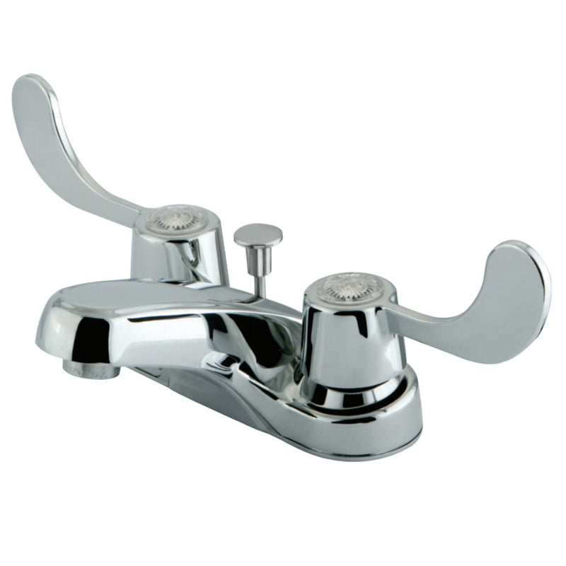 Kingston Brass KB181 4 in. Centerset Bathroom Faucet, Polished Chrome - BNGBath
