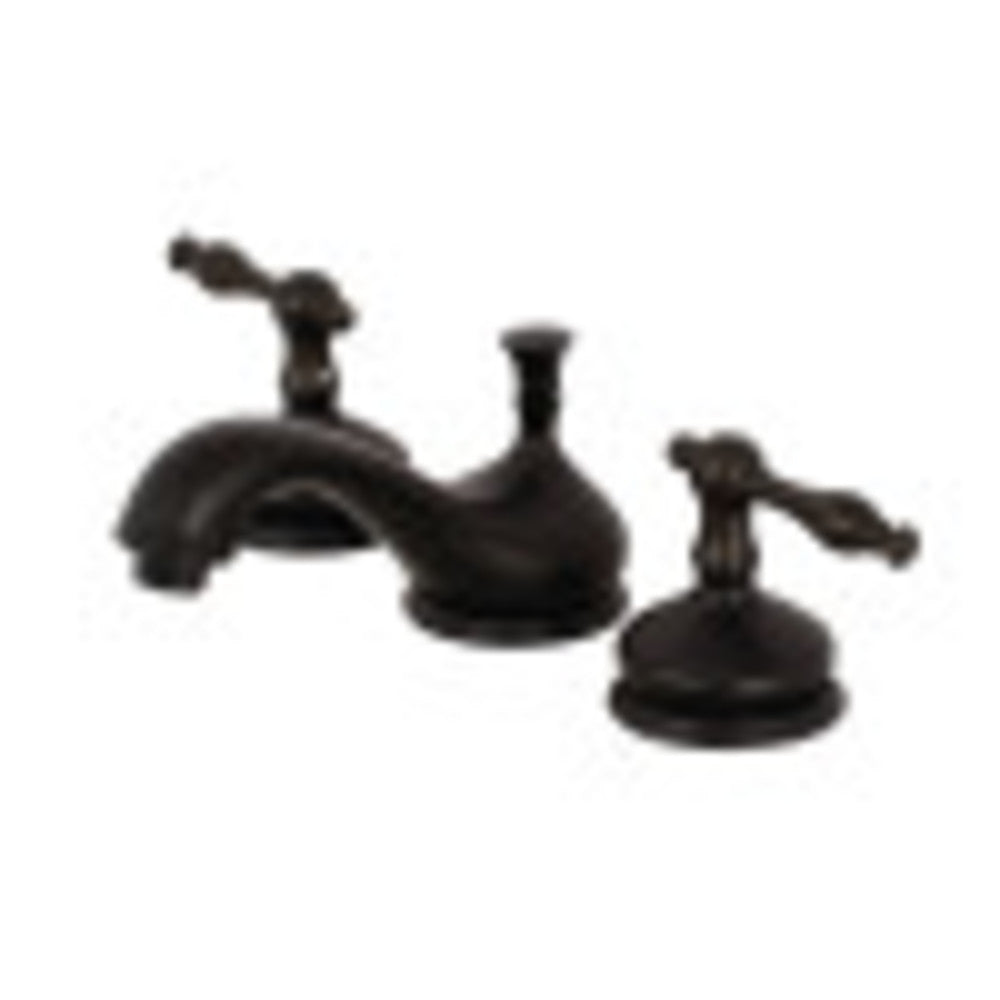 Kingston Brass KS1165NL 8 in. Widespread Bathroom Faucet, Oil Rubbed Bronze - BNGBath