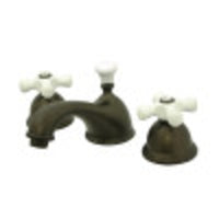 Thumbnail for Kingston Brass CC39L5 8 to 16 in. Widespread Bathroom Faucet, Oil Rubbed Bronze - BNGBath