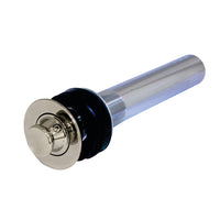 Thumbnail for Kingston Brass EV3006 Lift and Turn Sink Drain without Overflow, Polished Nickel - BNGBath