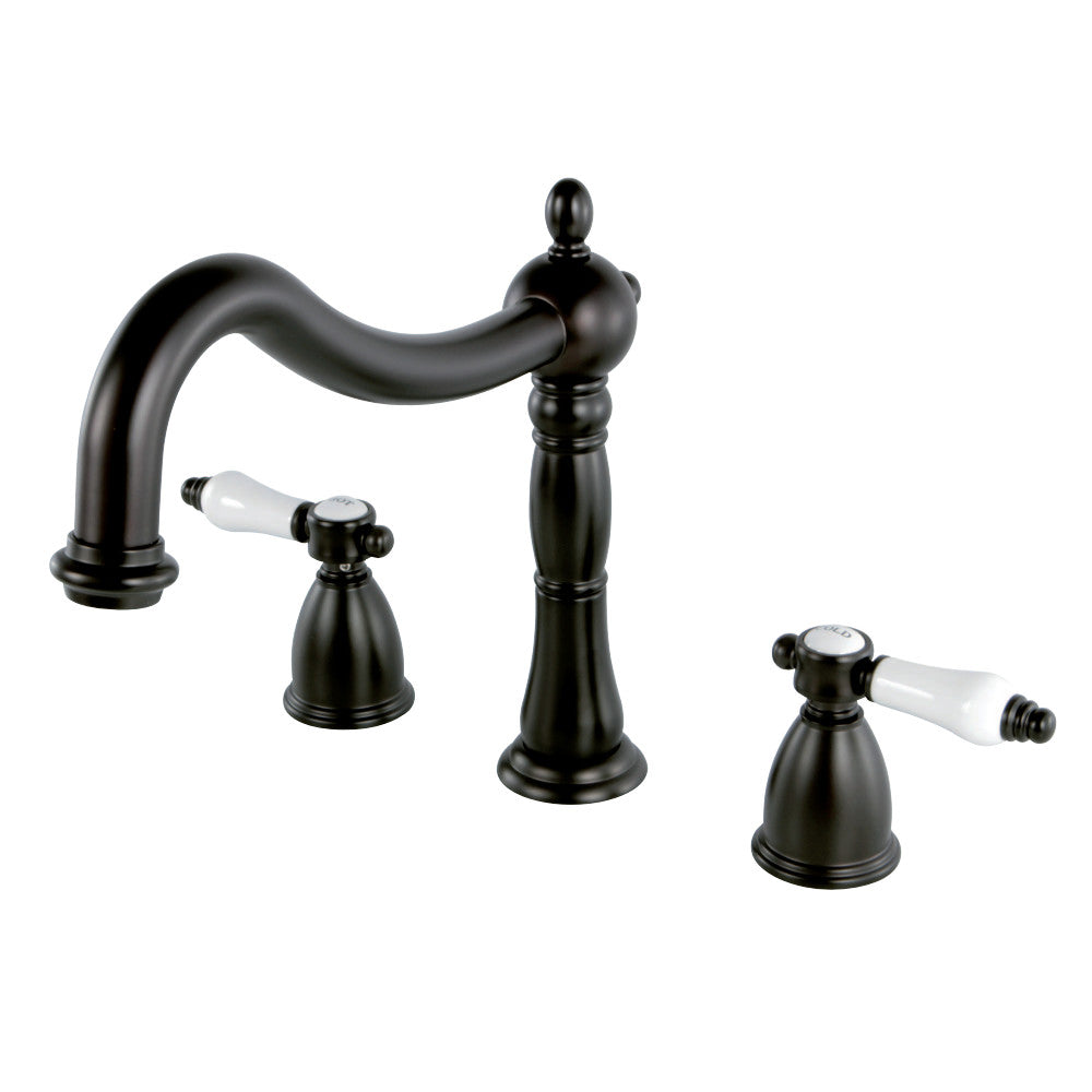 Kingston Brass KS1345BPL Bel-Air Roman Tub Faucet, Oil Rubbed Bronze - BNGBath