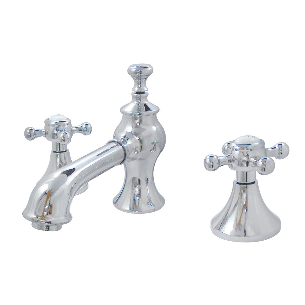 Kingston Brass KC7061BX 8 in. Widespread Bathroom Faucet, Polished Chrome - BNGBath