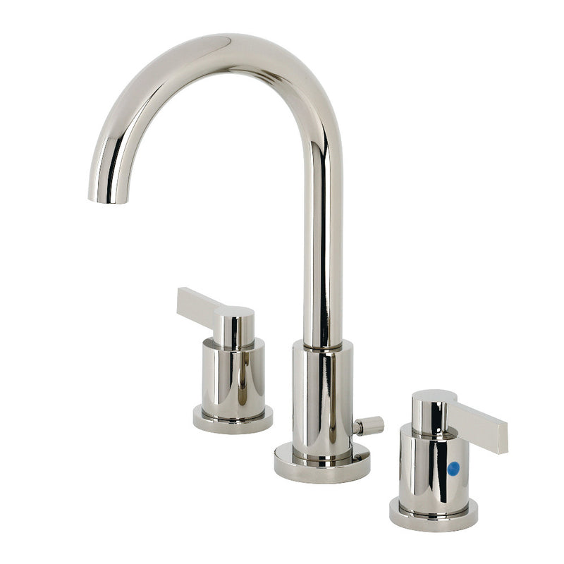 Fauceture FSC8929NDL NuvoFusion Widespread Bathroom Faucet, Polished Nickel - BNGBath