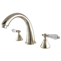 Thumbnail for Kingston Brass KS2362WLL Wilshire Roman Tub Faucet, Polished Brass - BNGBath