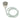Gourmetier KA316 Trimscape Disposal Air Switch Button , Polished Nickel - BNGBath