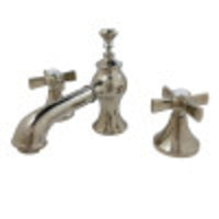 Thumbnail for Kingston Brass KC7066ZX 8 in. Widespread Bathroom Faucet, Polished Nickel - BNGBath